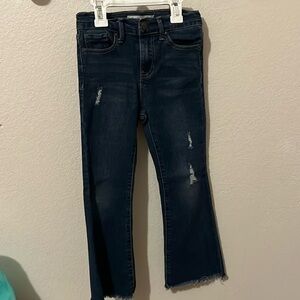 Flare jeans girls w rip detail size 6x